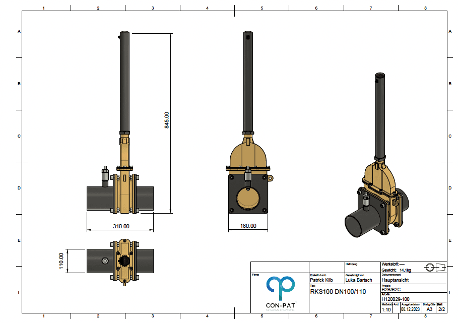 Vorschau RKS100 DN100