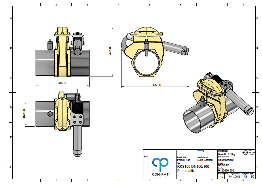 Vorschau RKS150 Pneumatik